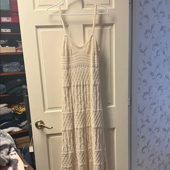 Altar'd State Cream Maxi Dress - Picture 1 of 2
